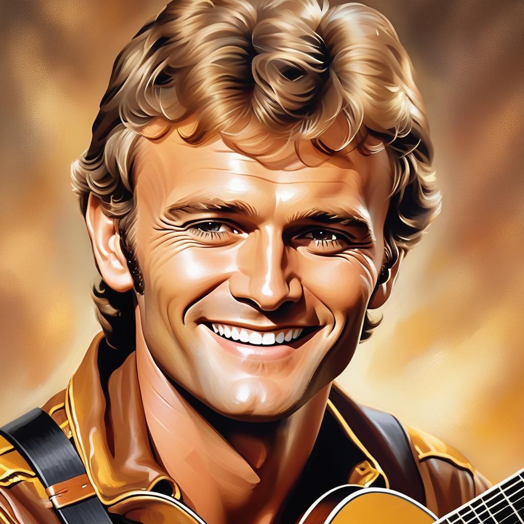 Young Musician Portrait in Golden Hour Lighting