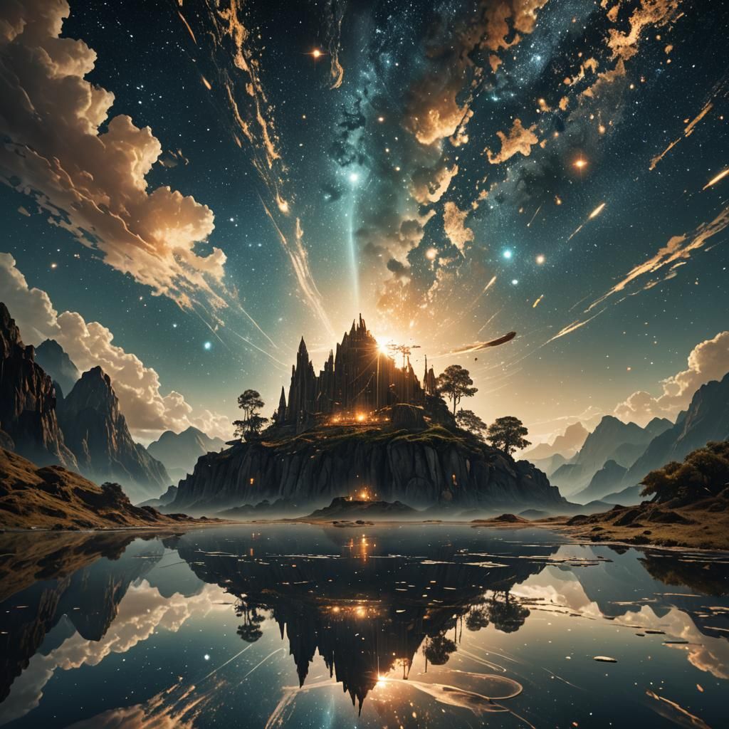 Celestial Nirvana Reflected in the Stars