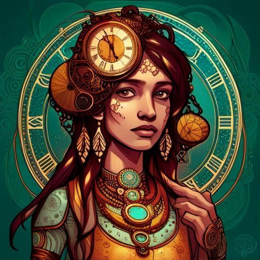 Elegant Portrait of Beauty