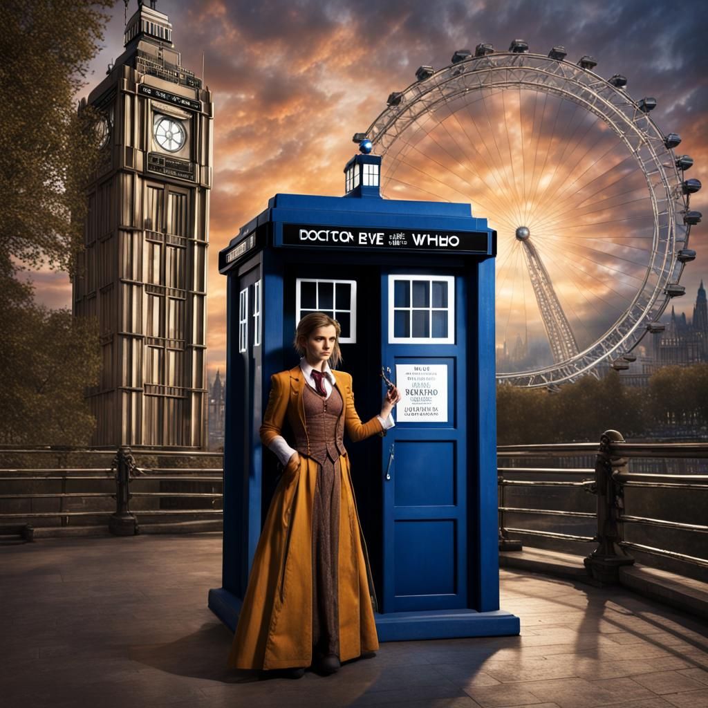 Emma Watson as Doctor Who Jester
