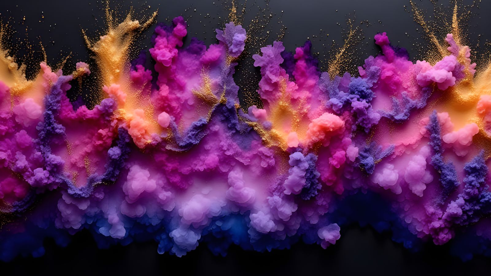 Abstract Kintsugi Art with Alcohol Ink Style