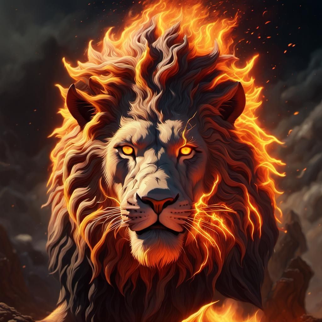 Fire Lion