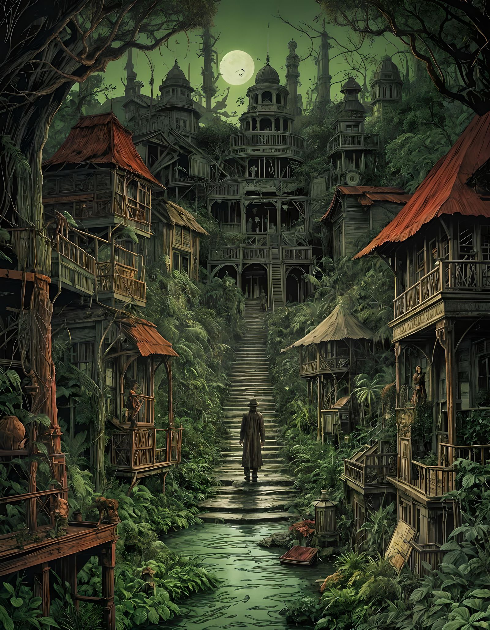 Island of Doctor Moreau: Biopunk Graphic Novel