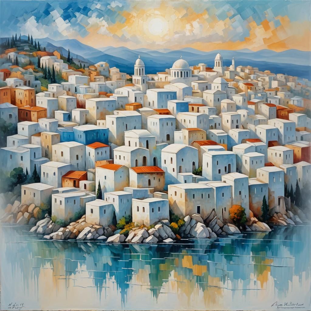 Glass and Fog City: A Neo-Impressionist Vision