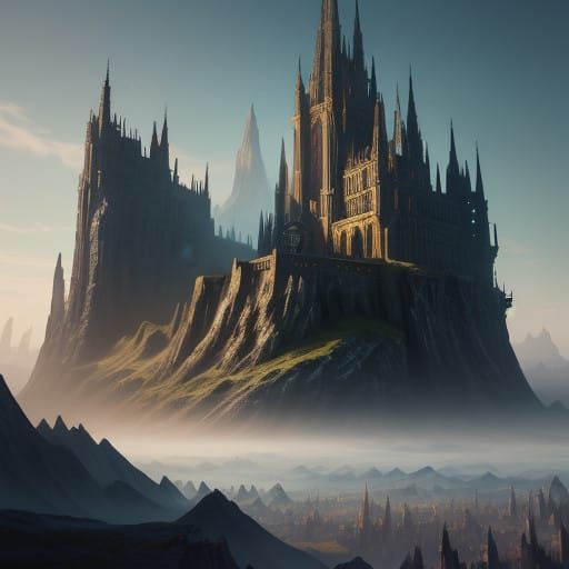 Futuristic Countdown to 2025 in Deep Fantasy Art