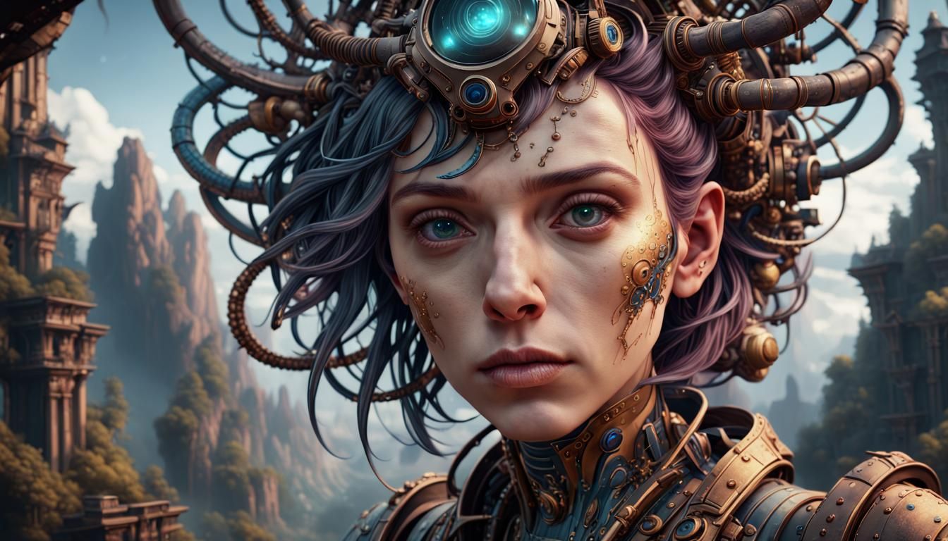 The AI Sage in Ephemeral Hues