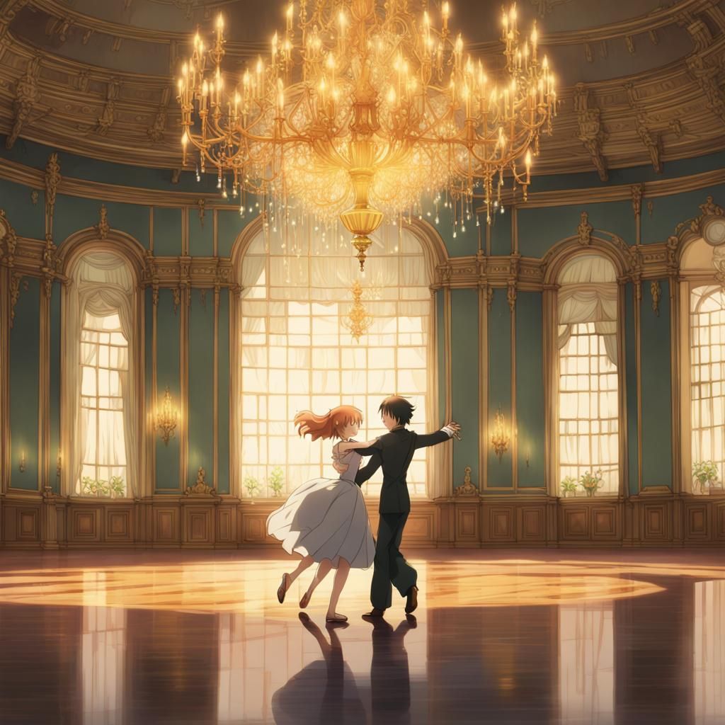 Ballroom Dance: Studio Ghibli Anime Key Visual