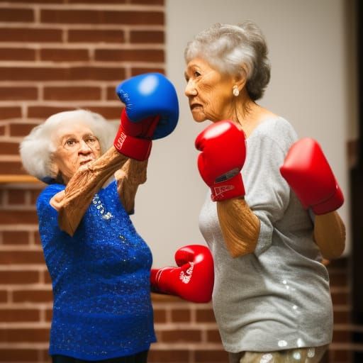 Grandmas Boxing