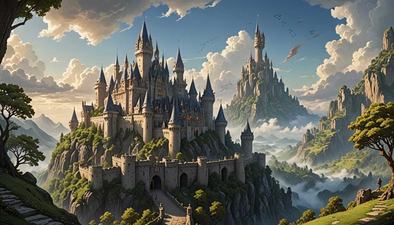 Magical Realms: Spell Schools, Treasure Vaults & Cloud Castl...