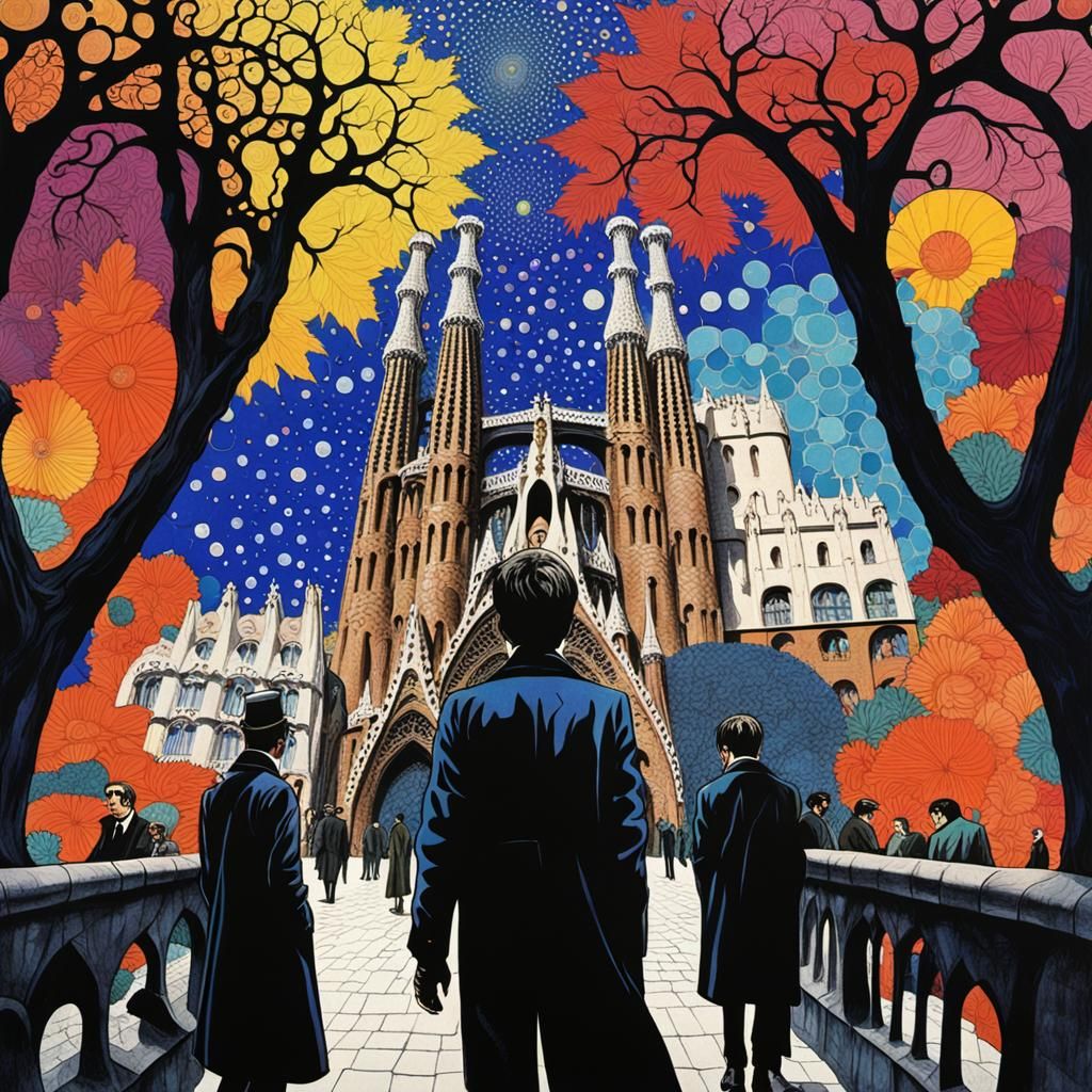 Psychedelic Quadrophenia four seasons Gaudí