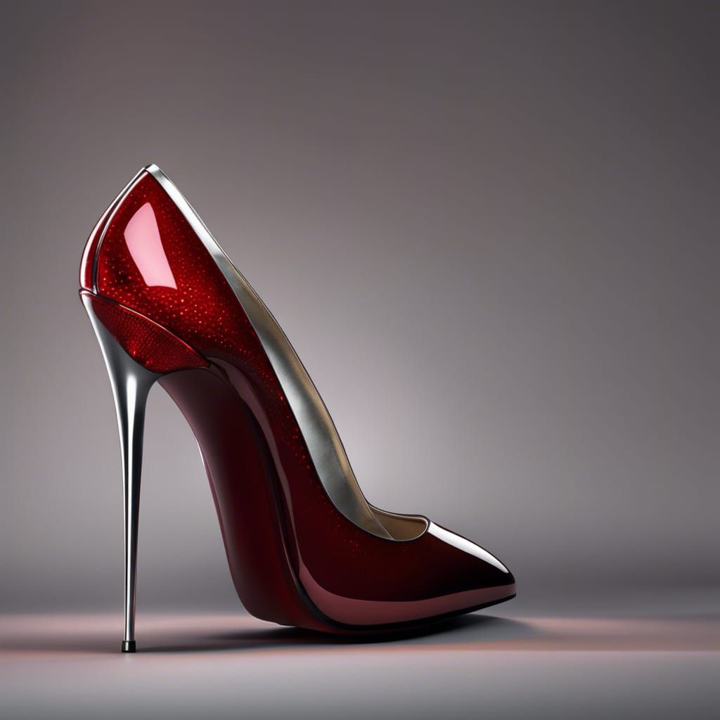 High heels with Ultrathin heel