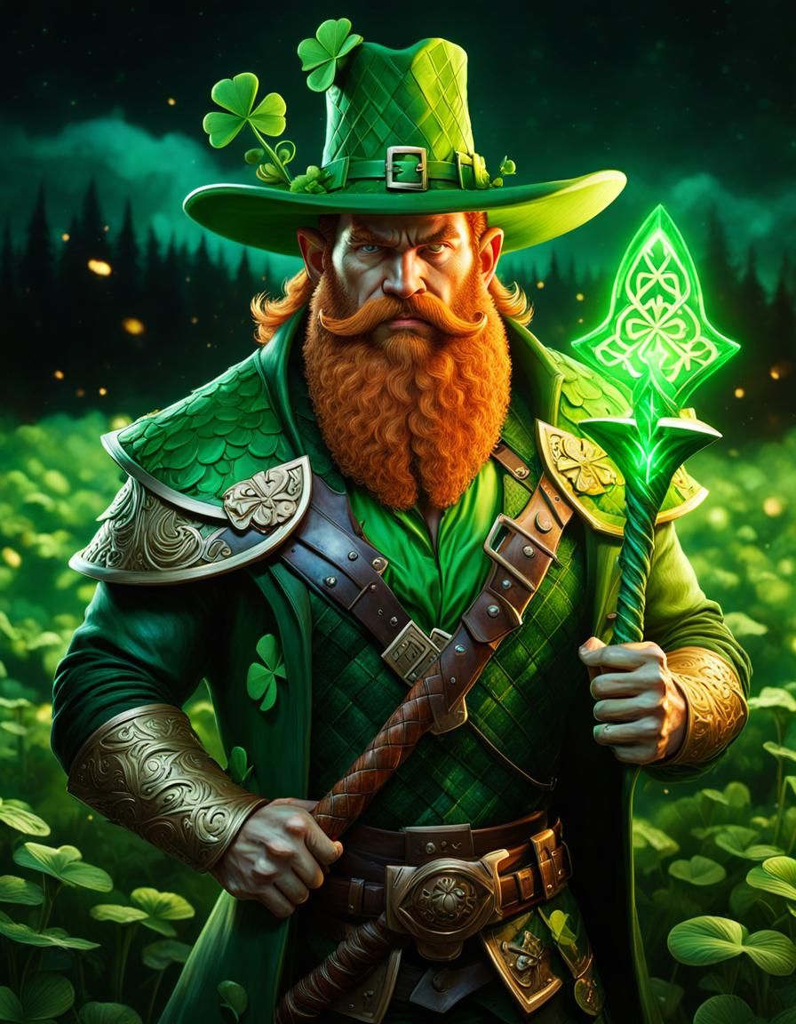Brimsean O'Basherbane, Leprechaun Barbarian