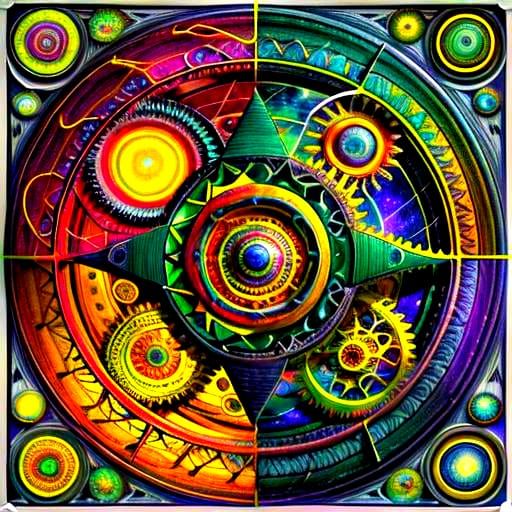 Spirograph Supernovae: Prismatic Reflections in Hyper-Realis...