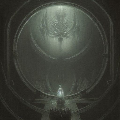 Horrific Sakupen Circles: A Dark Fantasy Vision