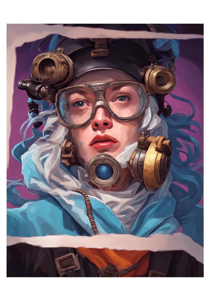 Tartarian Guerrilla Portrait with Antiquetech Helmet