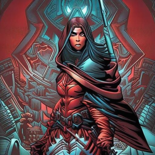 Bones and Coins in Comic Book Style