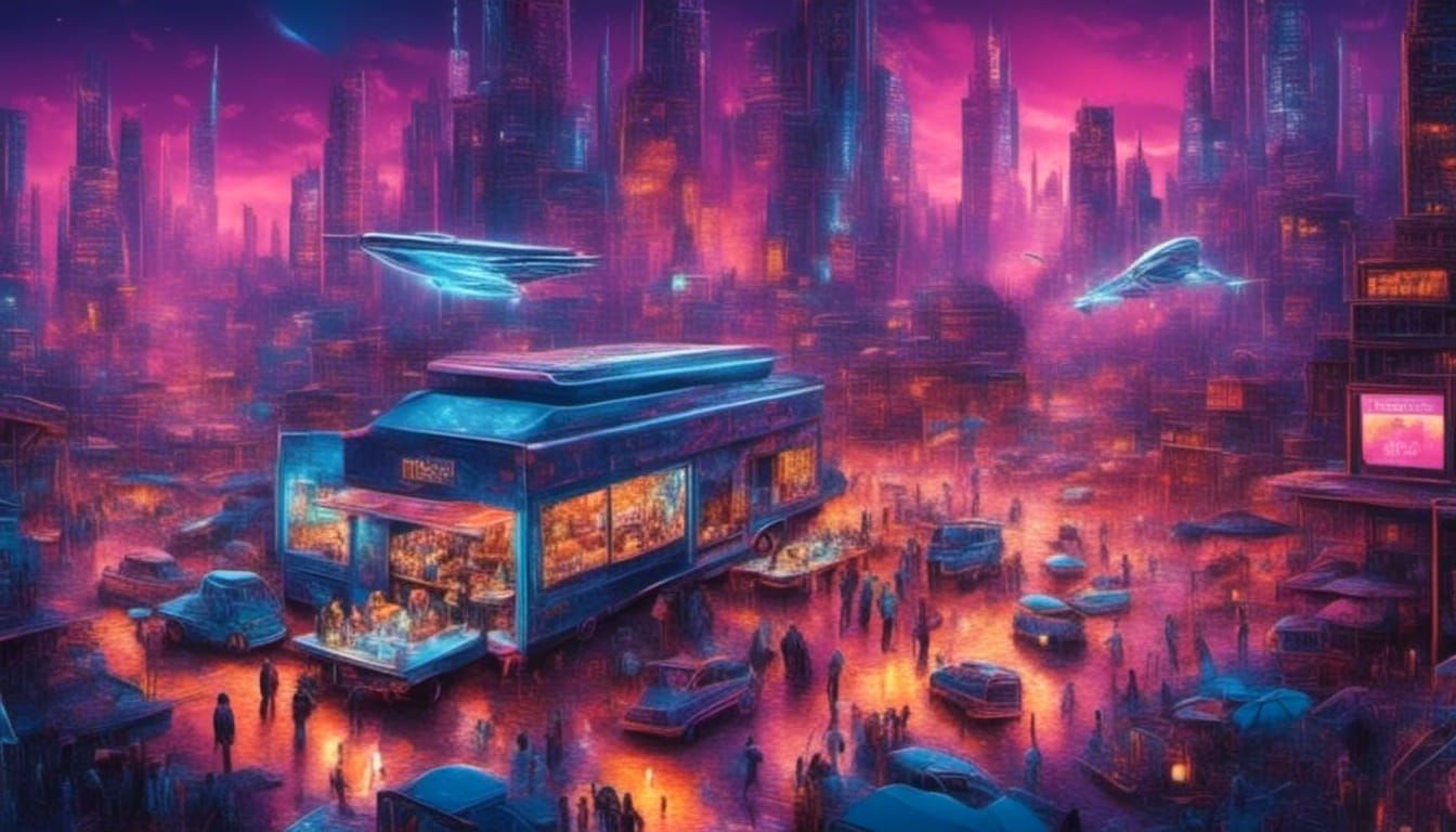 Food truck futuristic style 2.0