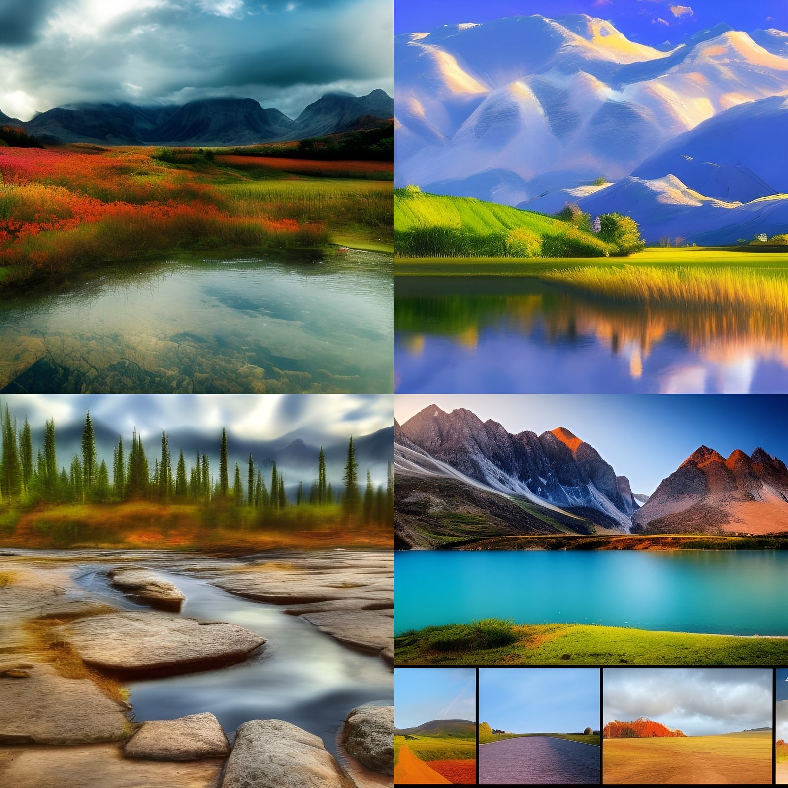 Lovely landscapes