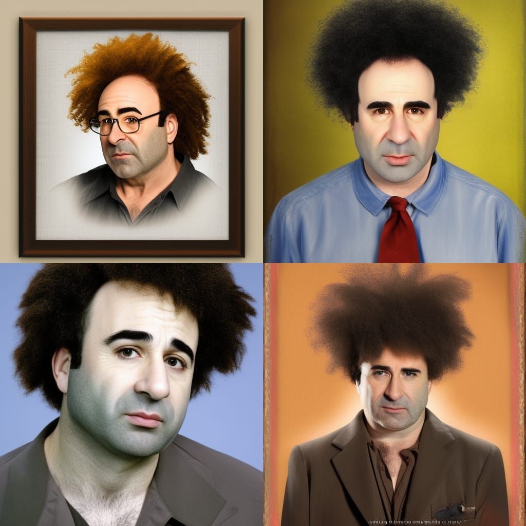 Sideshow Bob Hoskins Portrait in High Definition