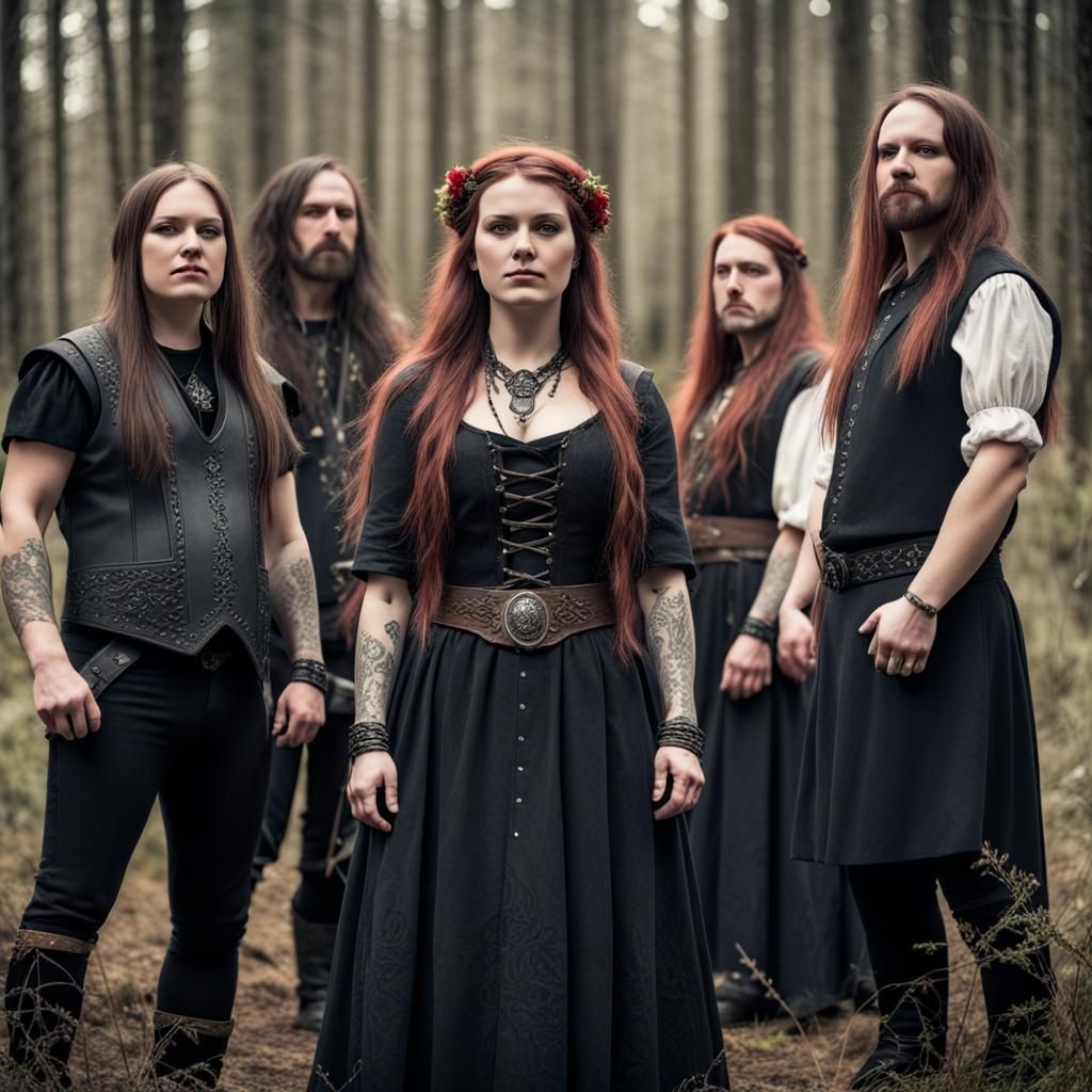 Folk Metal Band with Female Vocalist