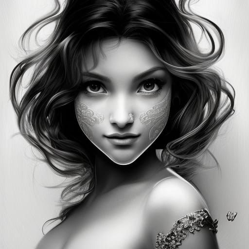 Princess Jasmine Portrait in Treasure Vault, Detailed Digita...