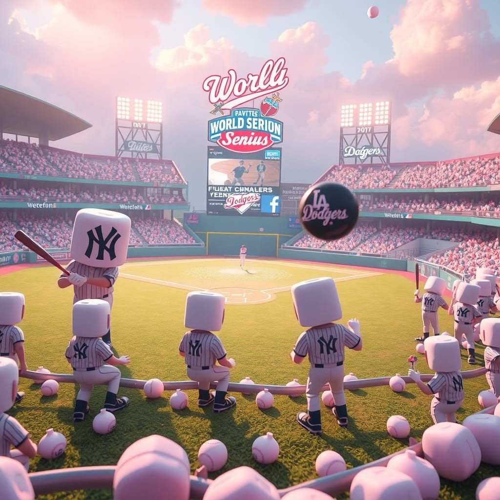Marshmallowpunk World Series Game with Eerie Twist
