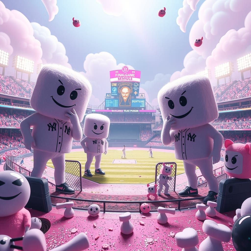 Marshmallowpunk World Series in Dreamy 3D Game Cinematic
