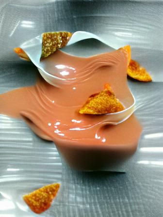 AI Interpretation: Panna Cotta Dorito, Baby