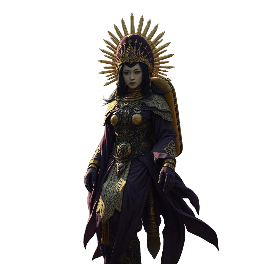 Tibetan Shaman Astronaut Lands on a Mystical Alien World