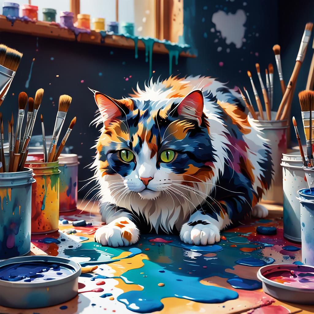 I'm just watching paint dry