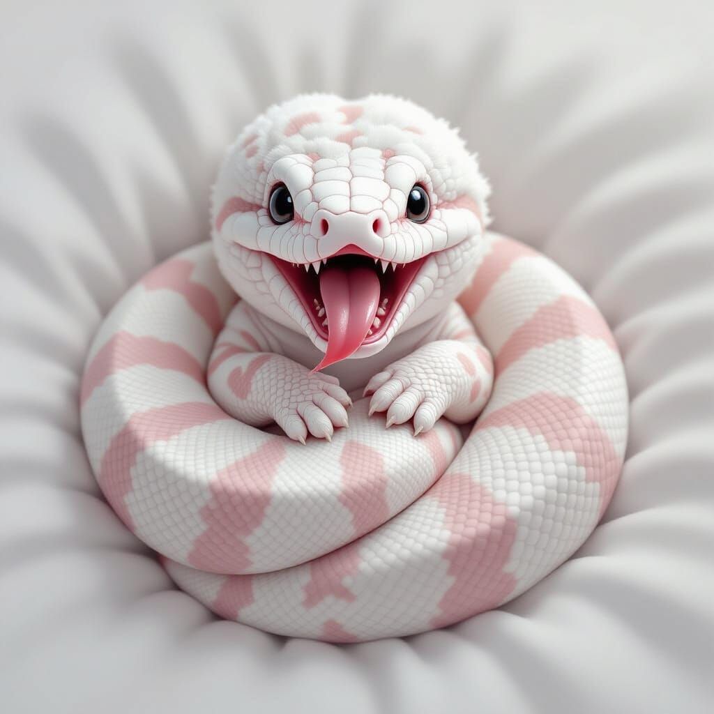 pink Snake baby