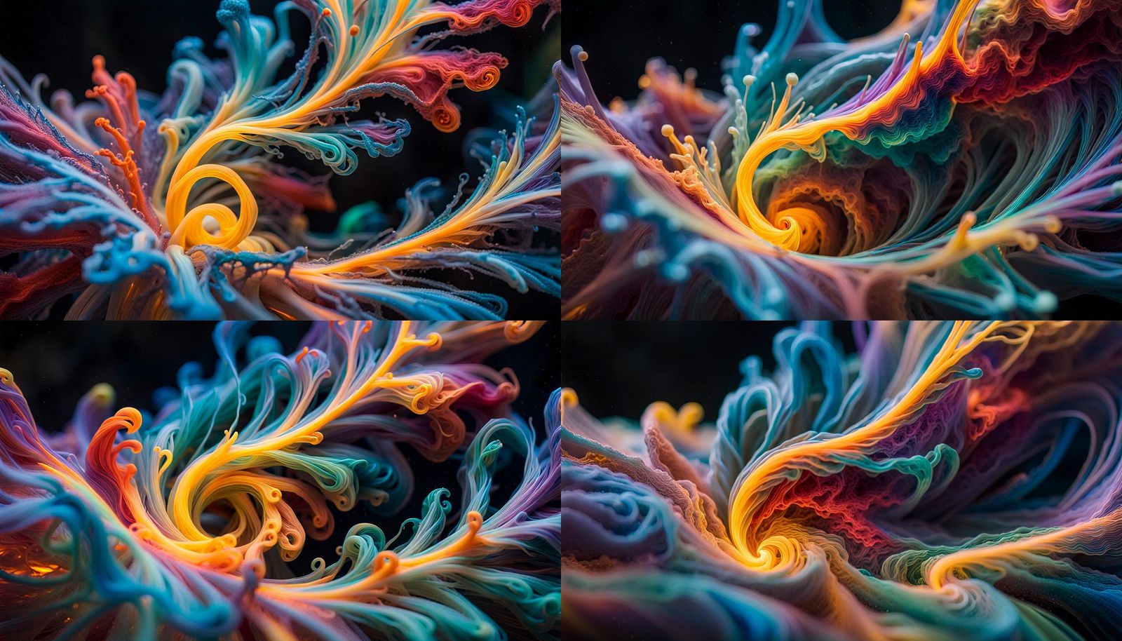 Vast Cosmic Maelstrom of Plasma Filaments and Stars