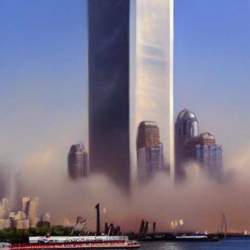 September 11: Oil Painting Evokes Loss
