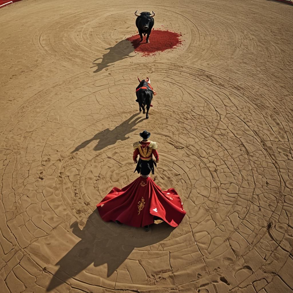 Surreal Bullfight: Abstract Expressionism in the Arena