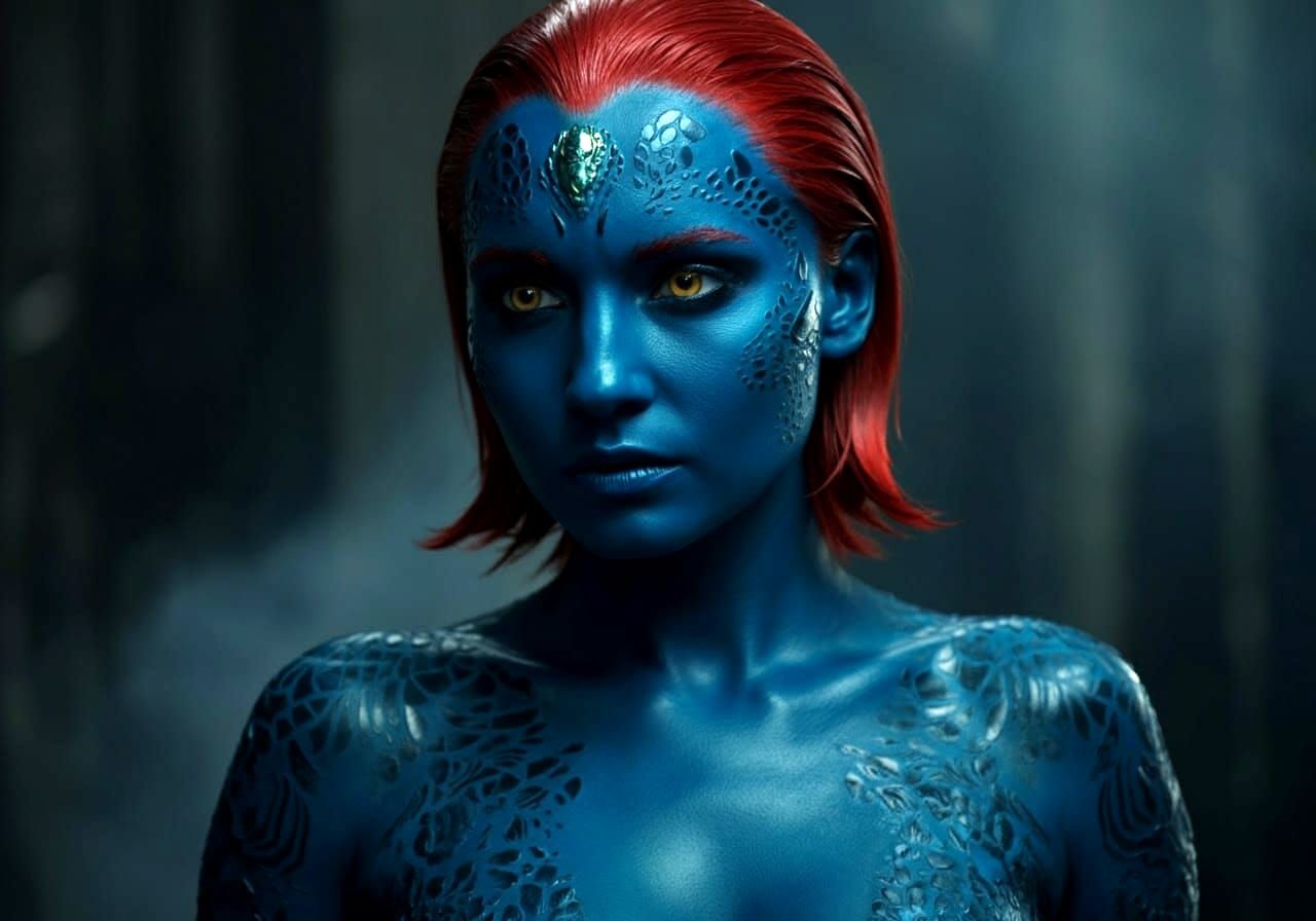 Mystique of X-Men Environmental Portrait
