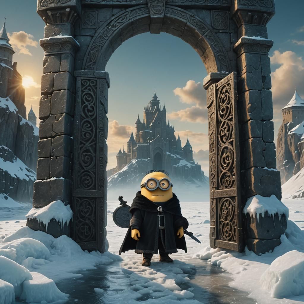 Minion's Winter Journey to Stone Gate