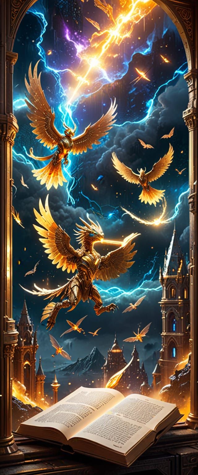 Futuristic City: Fantasy Art in 8k Resolution