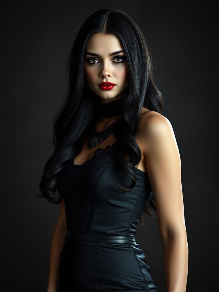 Wednesday Addams as Miss Universe Beauty Queen