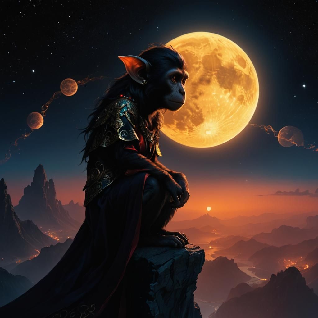 The Wise Monkey Elf of Planet Arathera 2