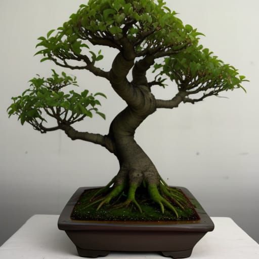 Bonsai fruit salad tree