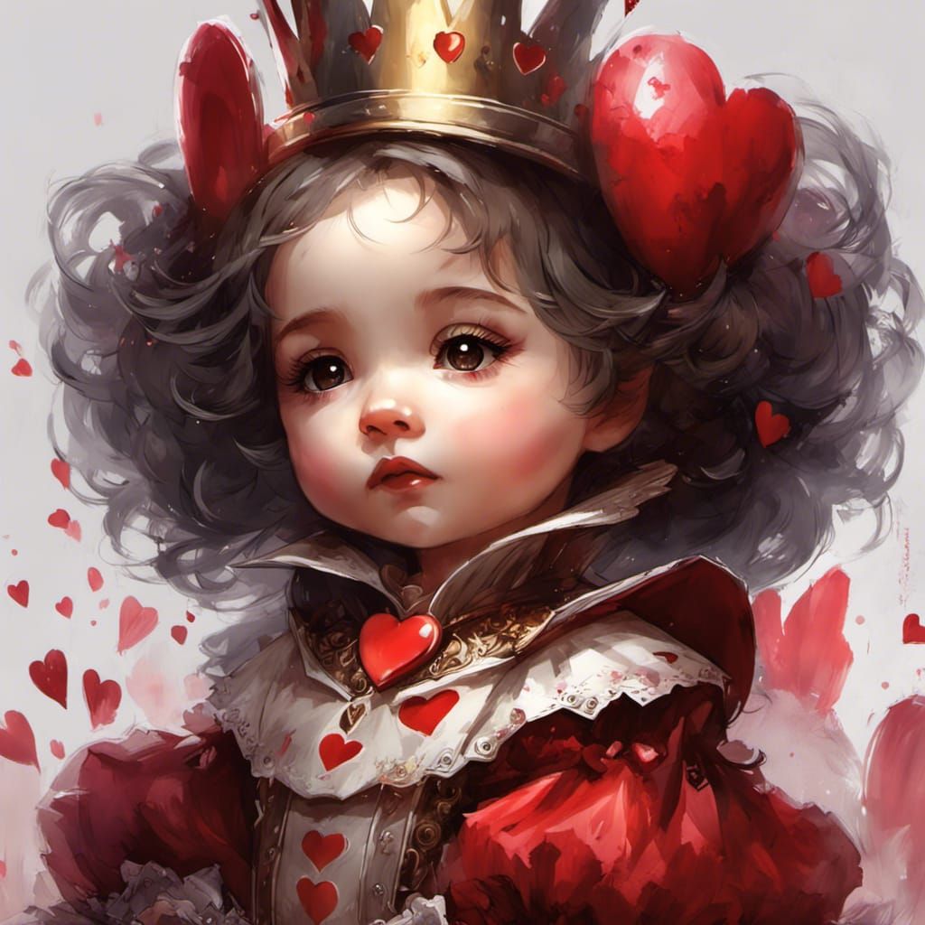Cute Queen of Hearts