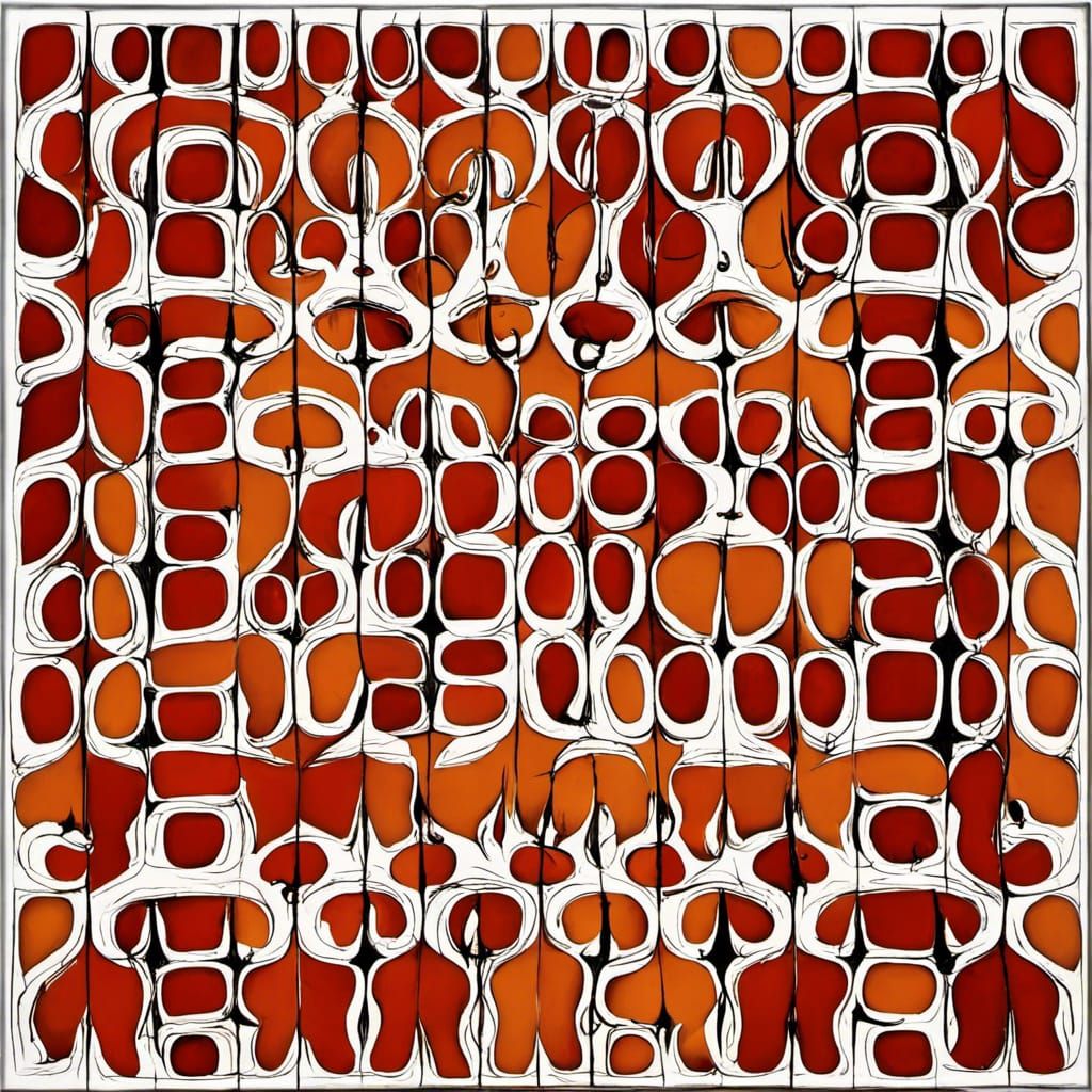 Surreal Faces and Figures in a Dreamscape