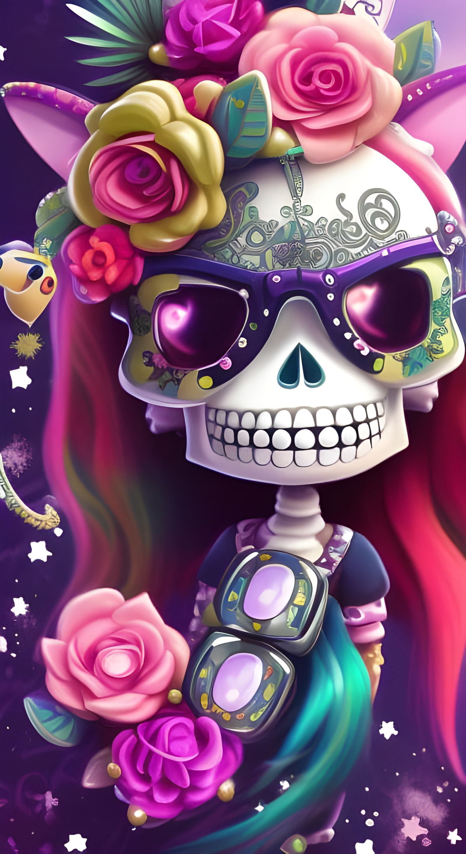 Glam Skeleton