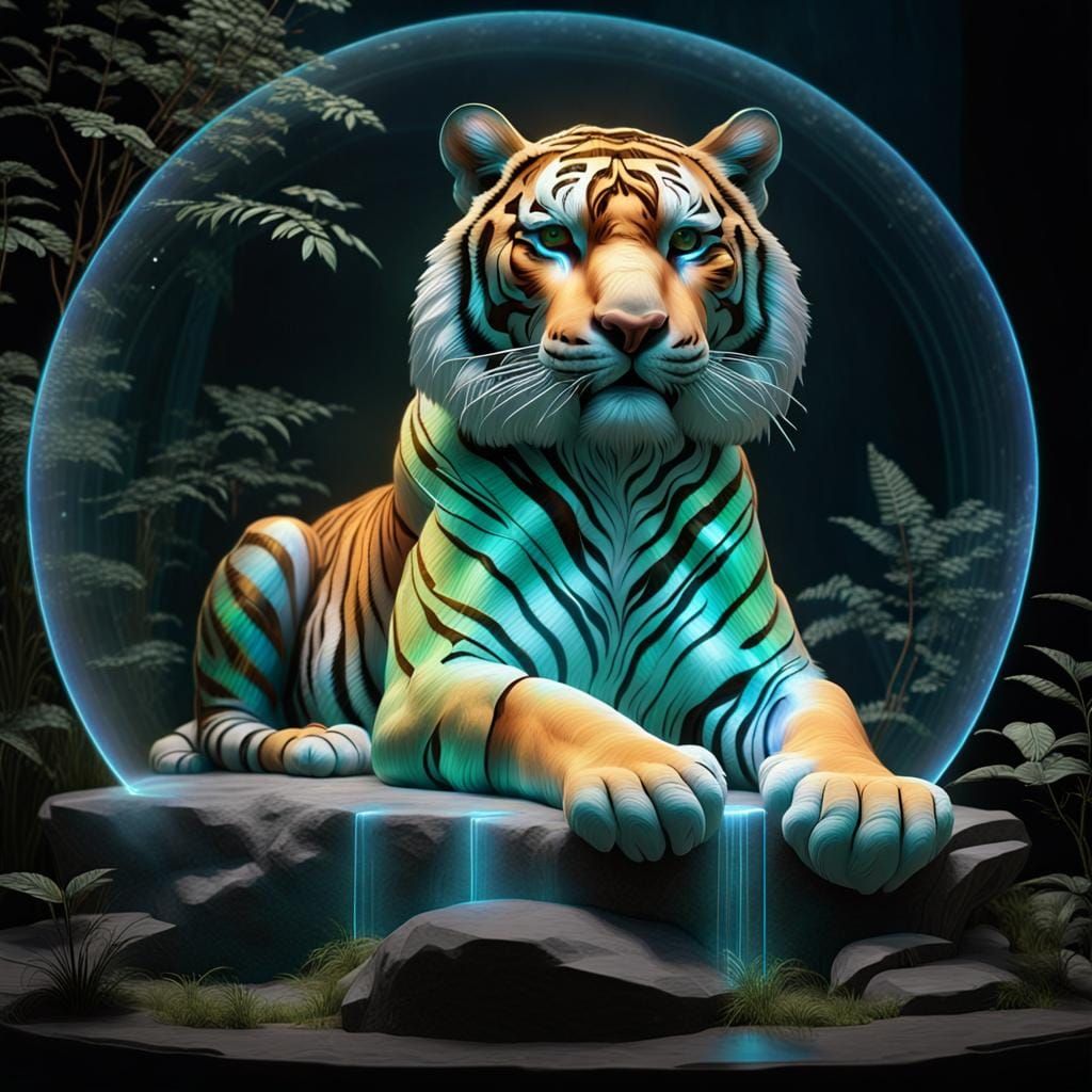 Holographic Tiger