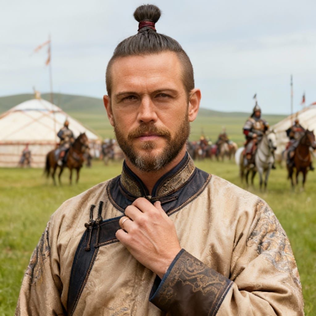 Jason Todd Reimagined in Mongol Empire Style