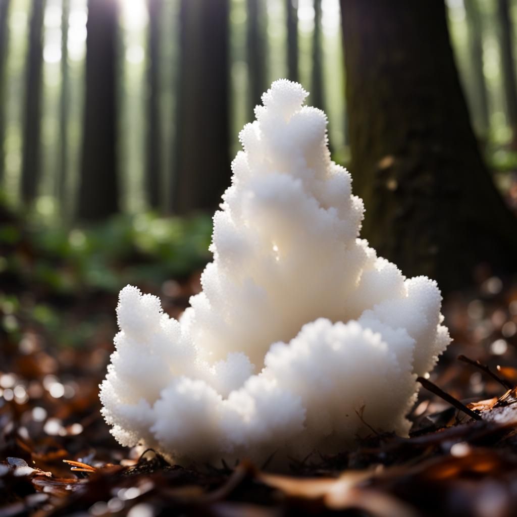 Fungus Growth on Forest Floor: Professional Photography