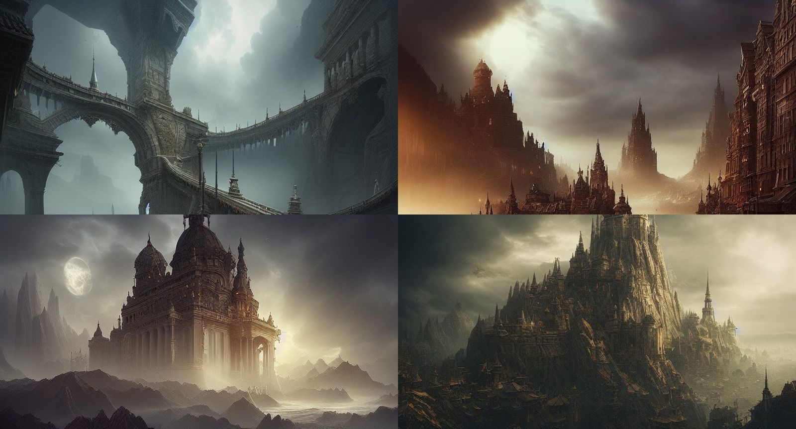 Epic Cinematic Digital Matte Painting