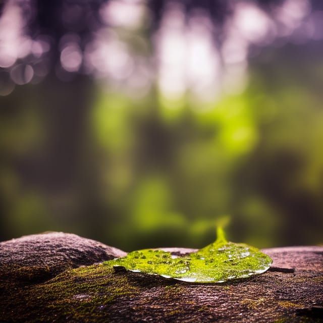 Dewdrop Mountains: Professional Quality Photography