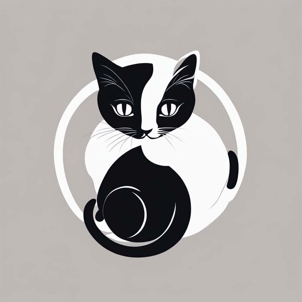 Yin and Yang Kittens: Adorable Harmony