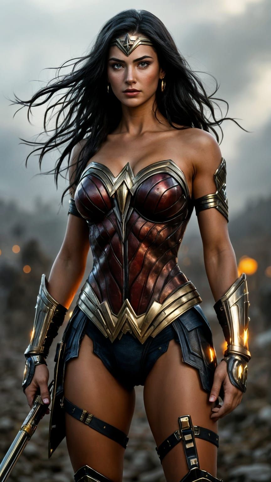 Wonder Woman Reimagined in MCU Style